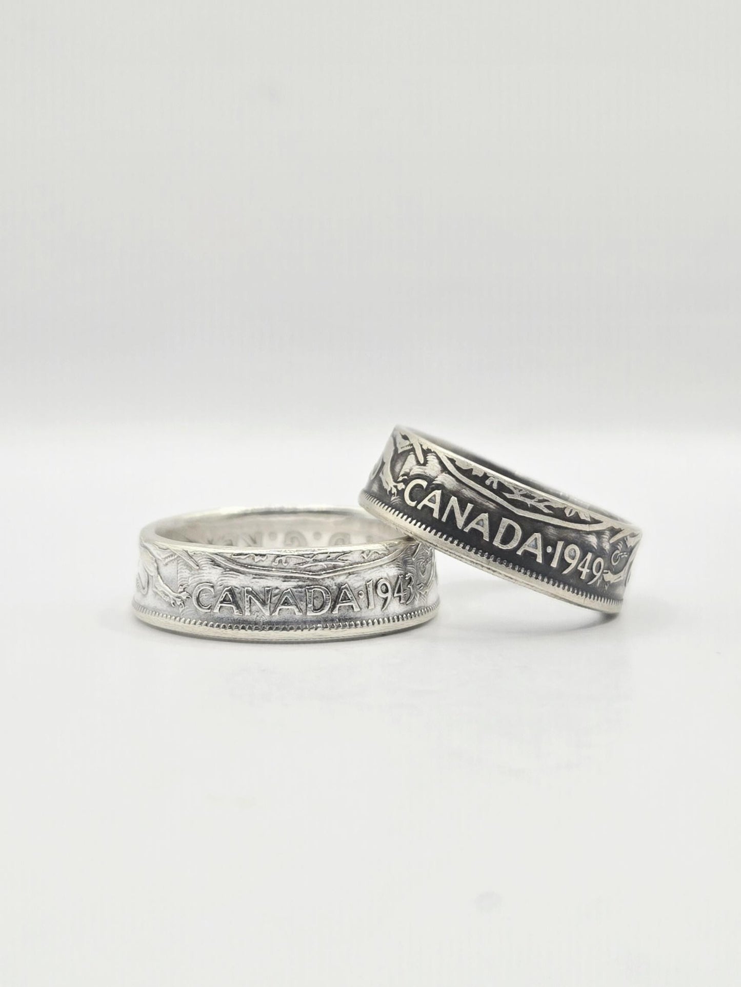 Canadian Half Dollar Coin Ring