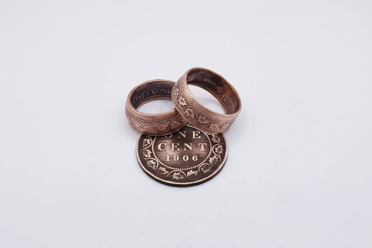 Canadian Penny Ring
