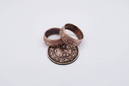 Canadian Penny Ring