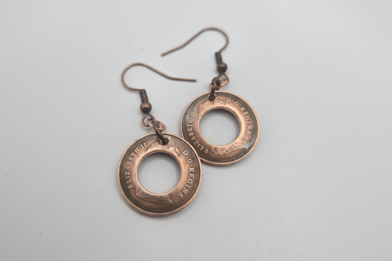 Penny Loop Earrings