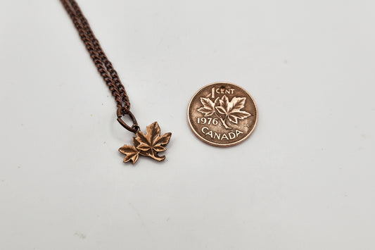 Hand Cut Penny Necklace