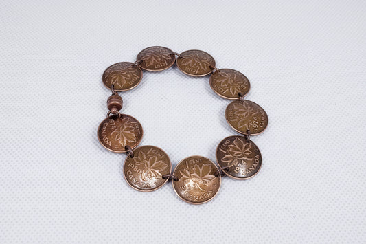 Canadian Penny Bracelet