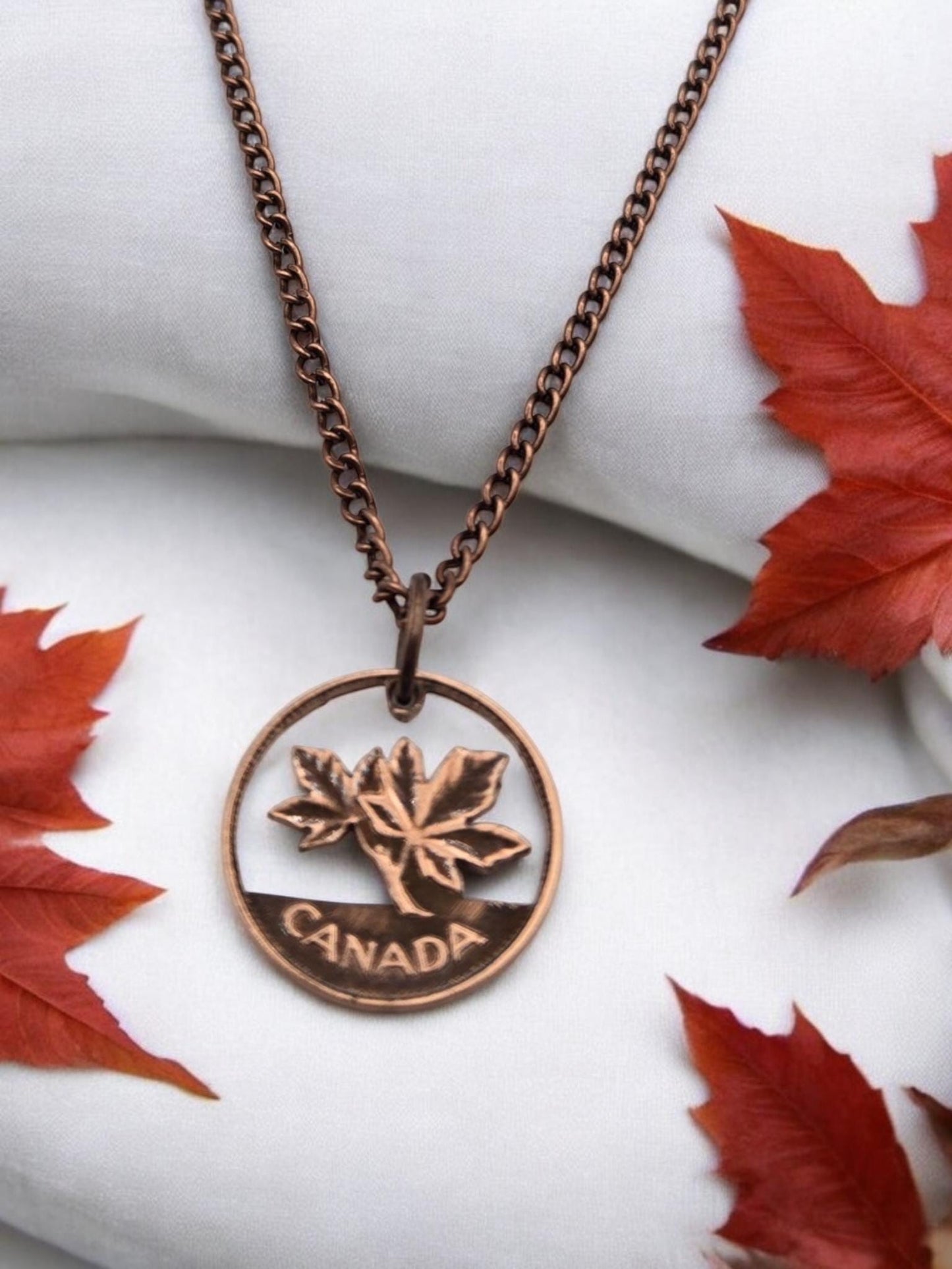 Hand Carved Canadian Pennies