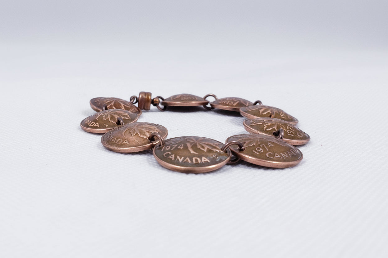 Canadian Penny Bracelet