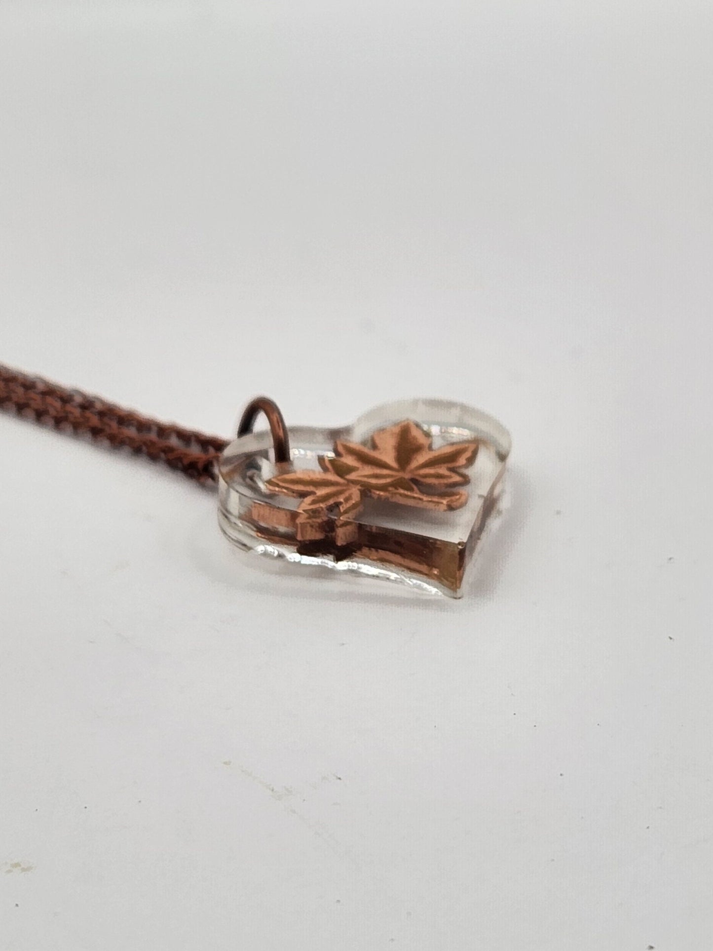 Maple Leaves in Resin