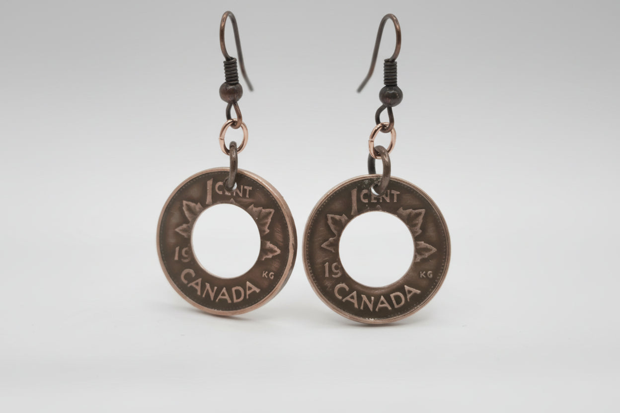 Penny Loop Earrings