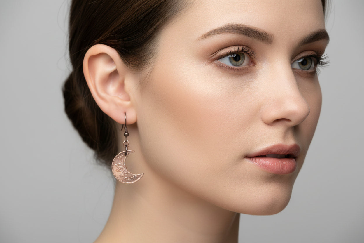 Celestial Moon and Star Earrings