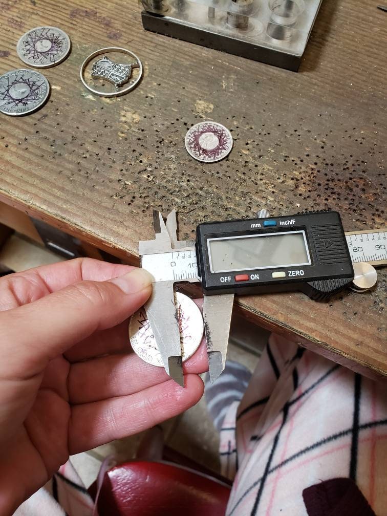 Spinner Ring Made From Canadian Coins