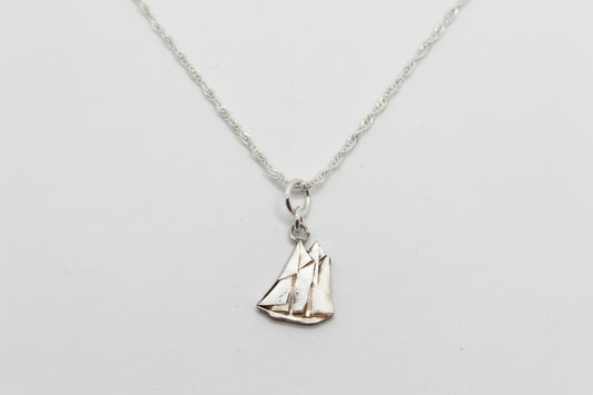 Hand Cut Canadian Silver Dime Pendant