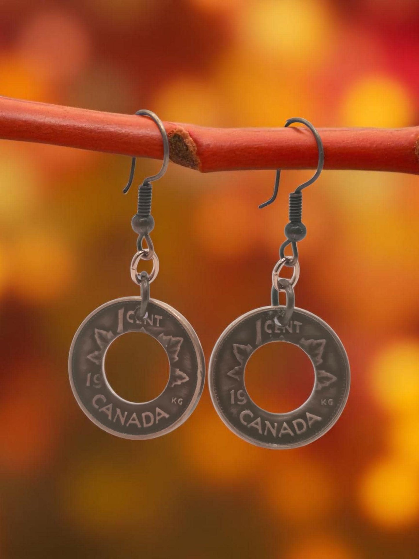 Penny Loop Earrings