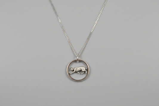 Hand Cut 1967 Canadian Centennial Quarter