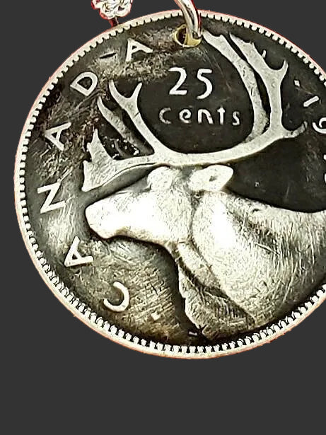 Silver Quarter Necklace