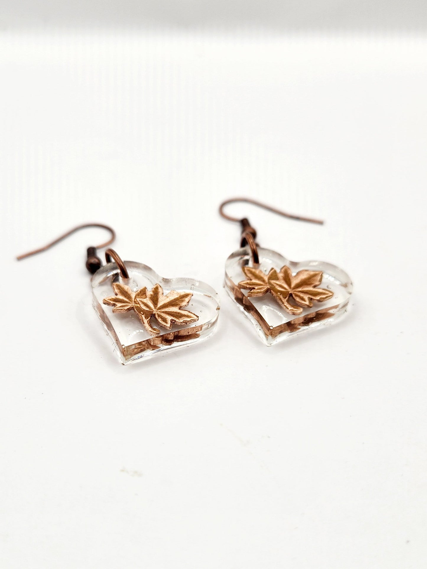 Maple Leaves in Resin