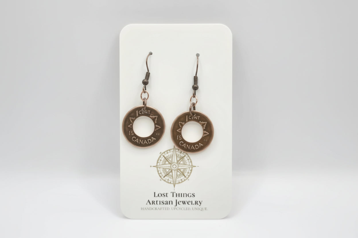 Penny Loop Earrings