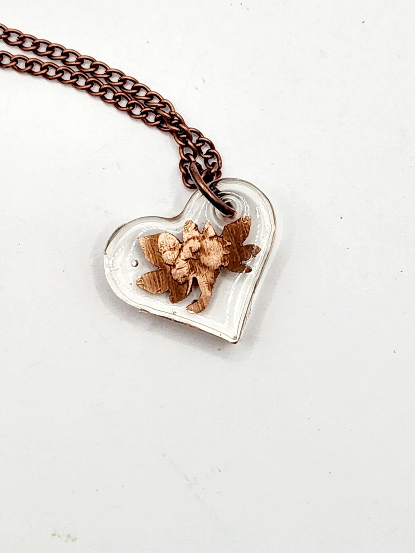 Maple Leaves in Resin