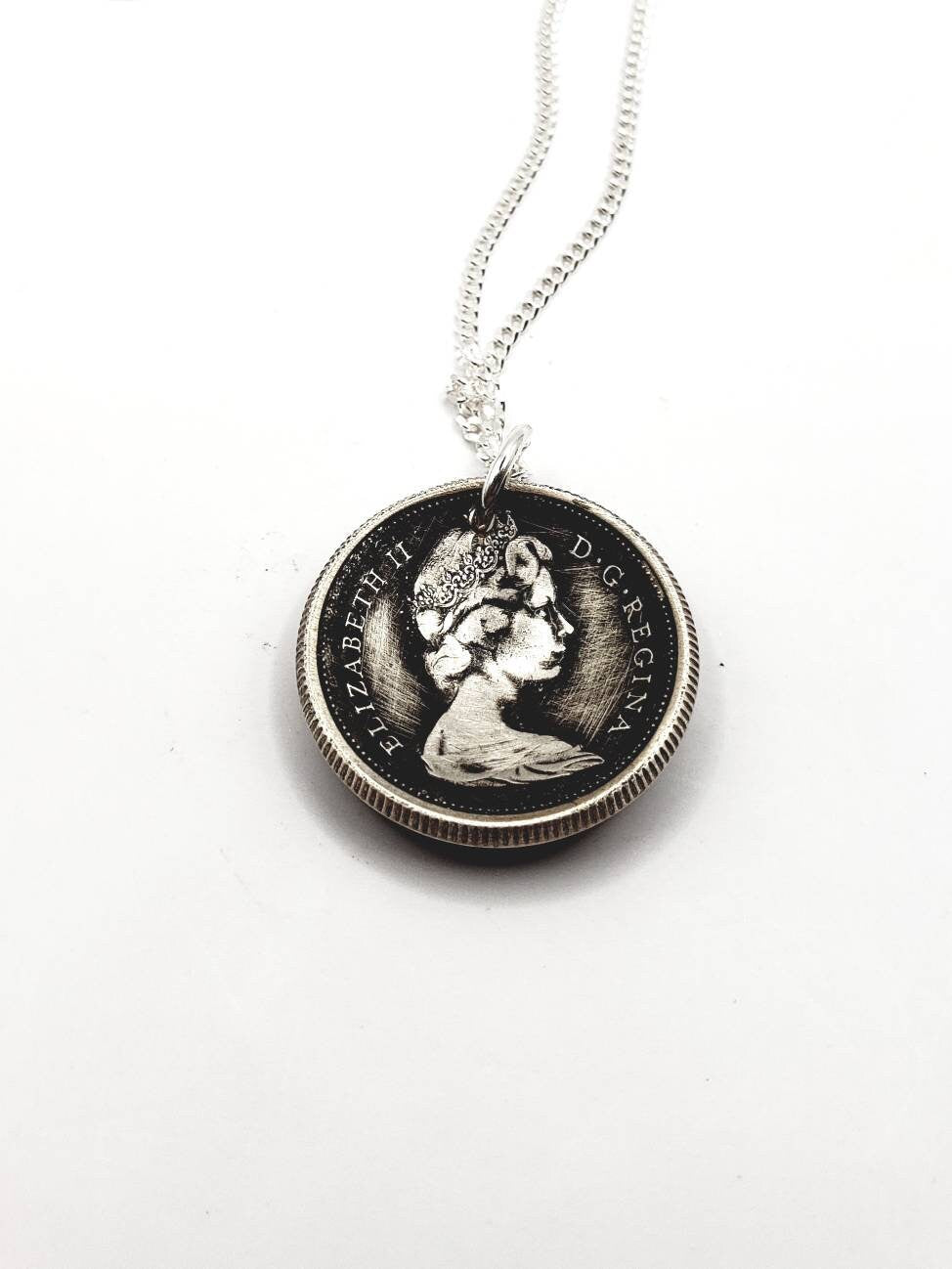 1967 Canadian Silver Quarter Pendant