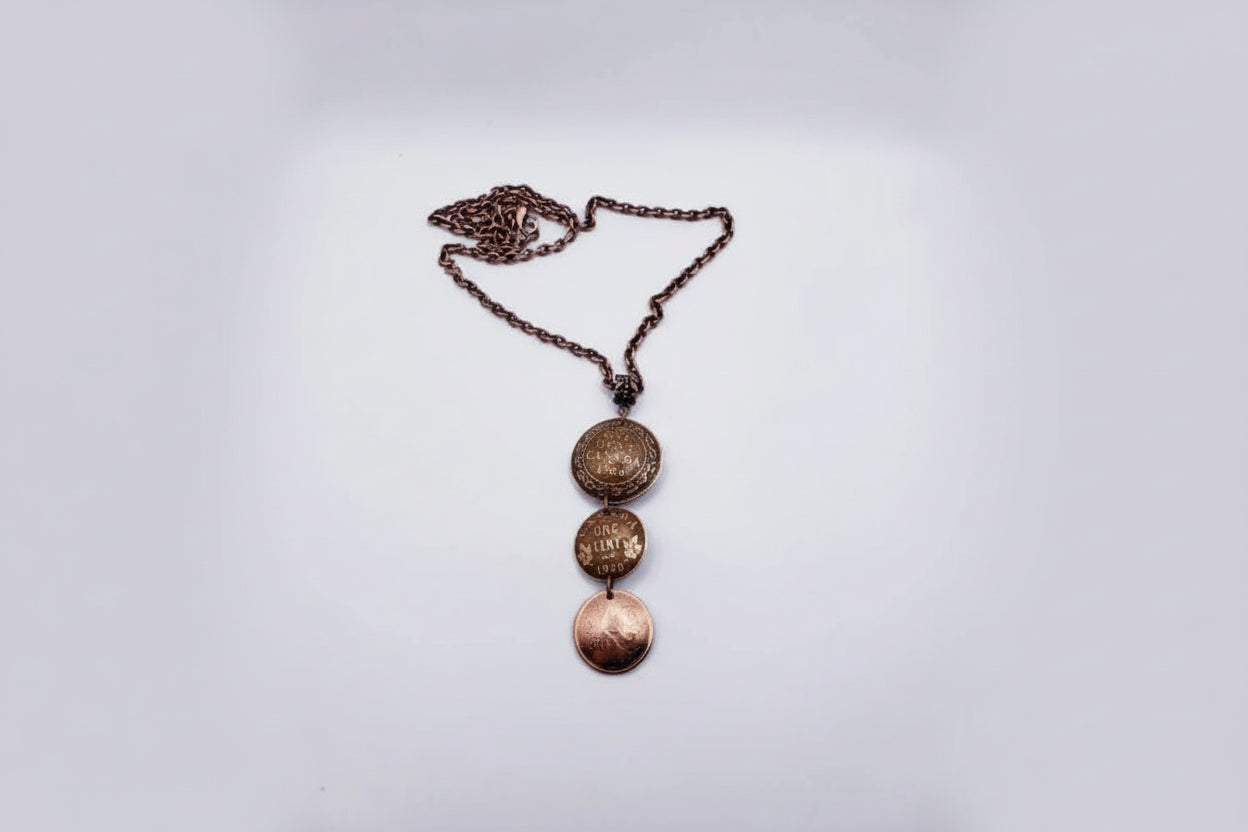 "History of the Penny" Necklace