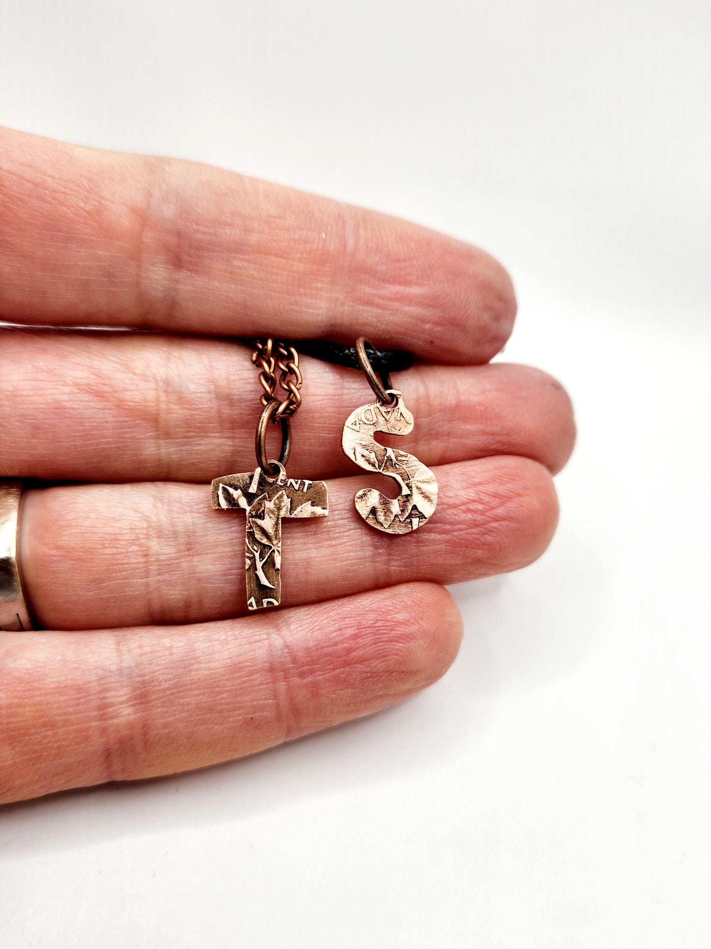 Penny Initial Necklace