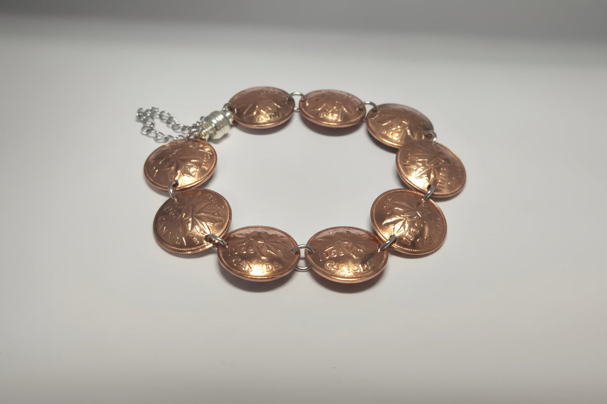 Canadian Penny Bracelet